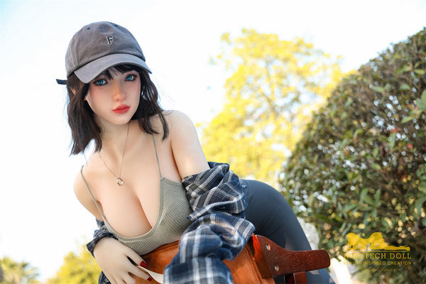 S37: Premium 159cm F-Cup Silicone Head and TPE Body Sex Doll-Irontech Doll