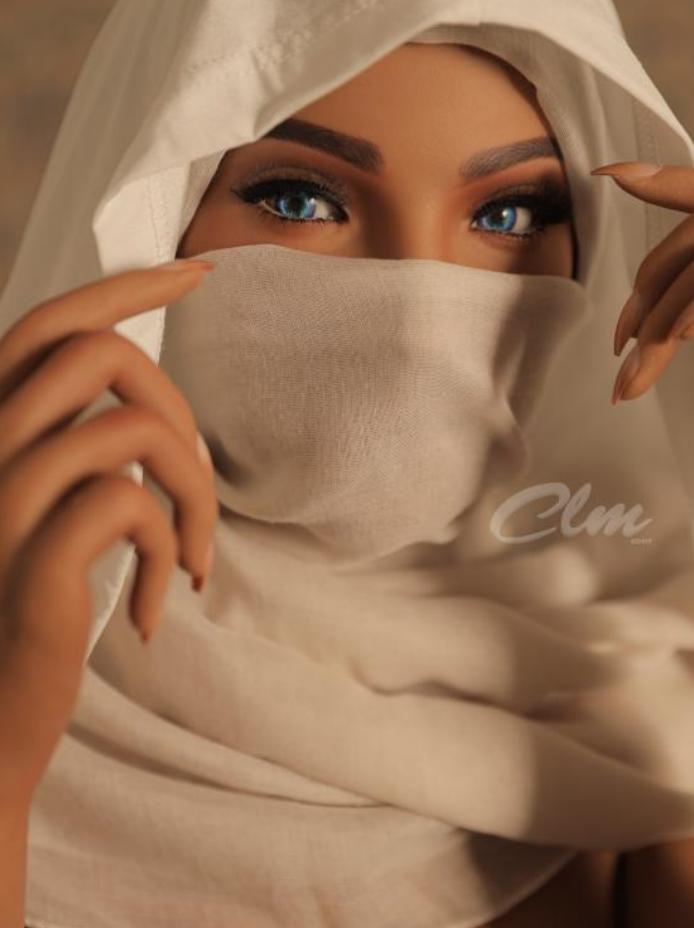 Mouna : 159cm Realistic Silicone Love Doll-Climax Doll-CLM Ultra