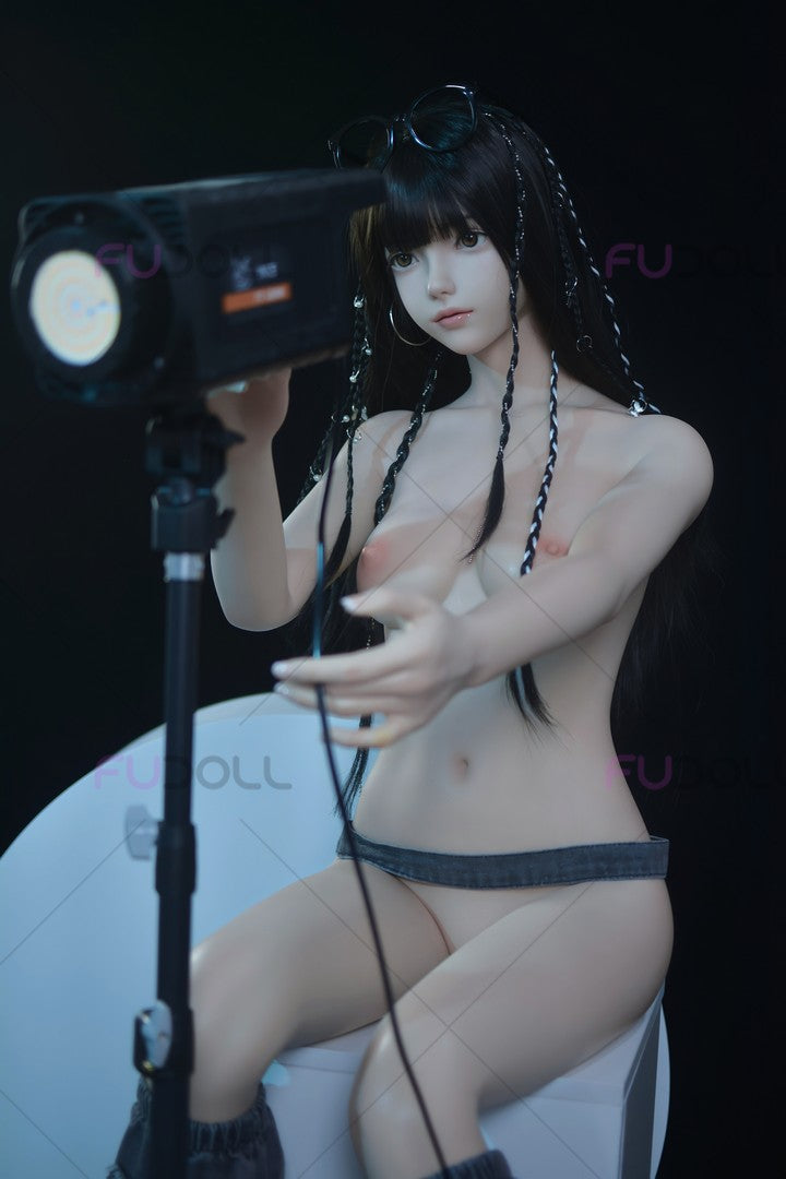 Xiao Lu ROS: 150cm A-Cup Realistic Silicone Sex Doll-FU Doll