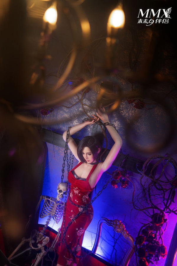 MengQi: Realistische 163 cm Silikon-Sexdoll mit D-Körbchen – MMX-Puppe