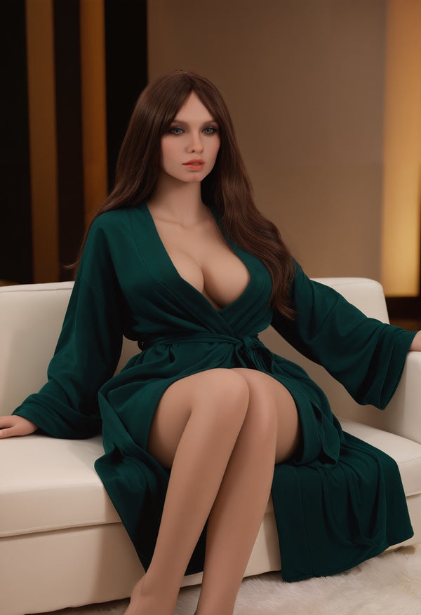 Aaron: 151cm F-Cup Lifelike TPE Body Silicone Head Sex Doll-Aibei