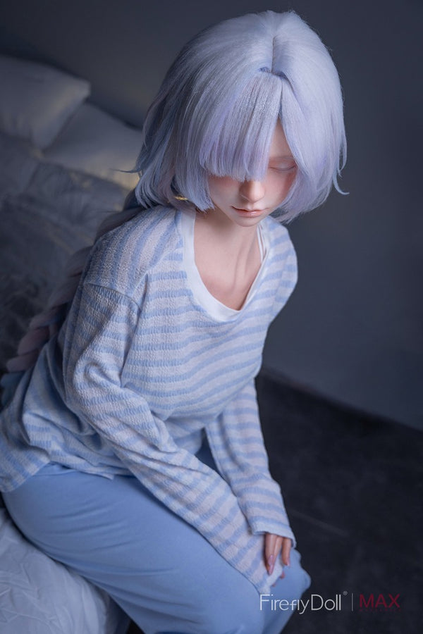 C001 Liuli: 153cm A-cup Sleep Girl Silicone Sex Doll - Max Series