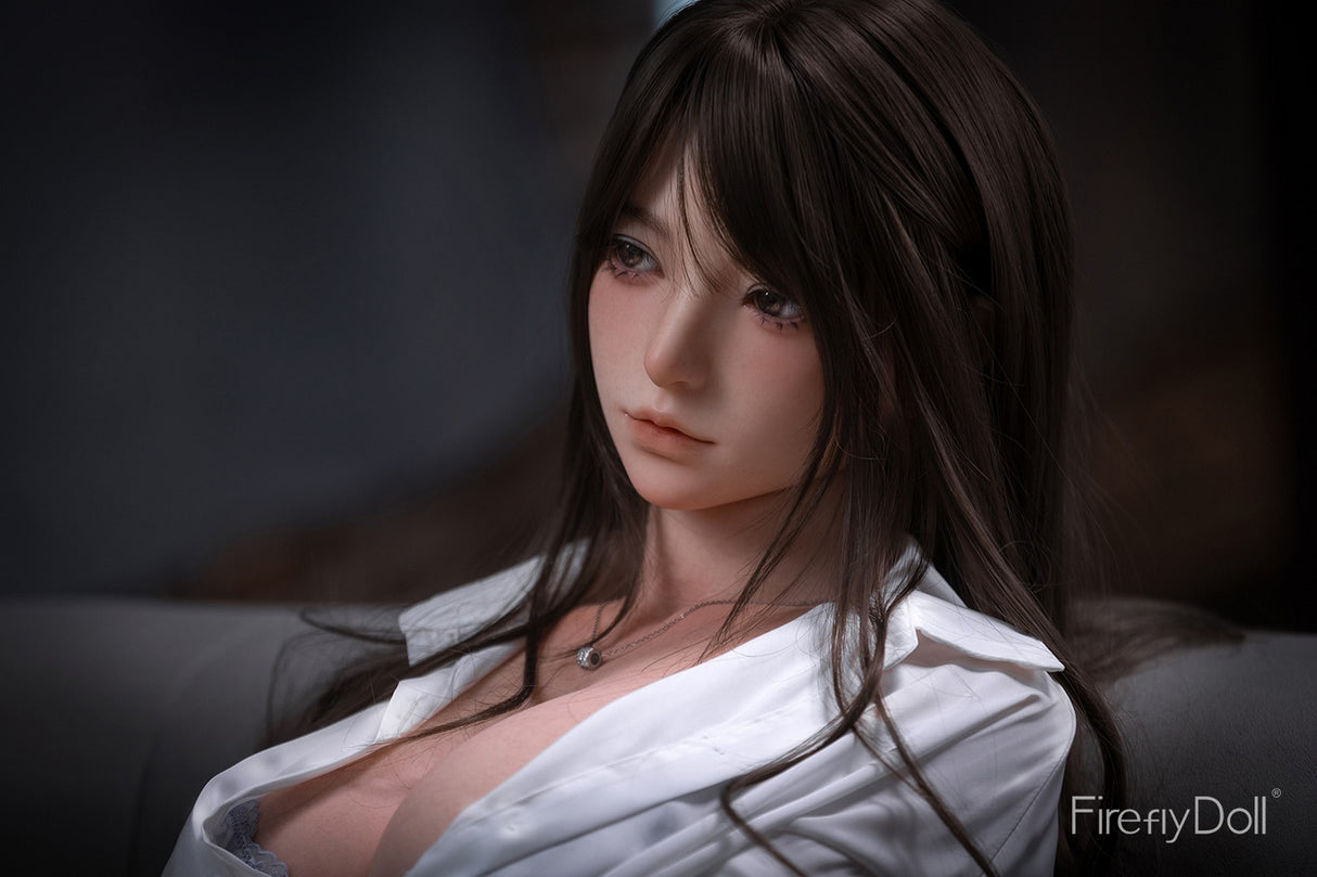 C005 Xifeng: 160cm G-cup White Shirt Girl Silicone Sex Doll - Max Series