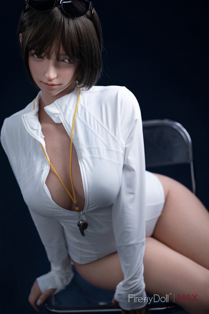 C012 Linglong: 165cm B-cup Swimming Coach Silicone Sex Doll - Max Series