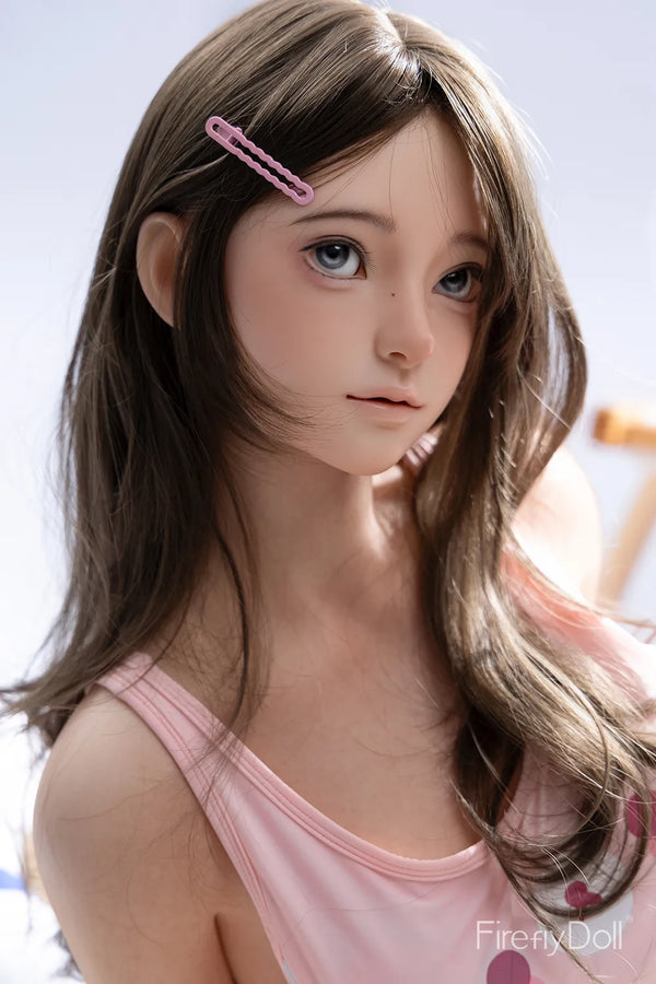 C002 Nanako: 151cm A-cup Pink Pop Silicone Sex Doll