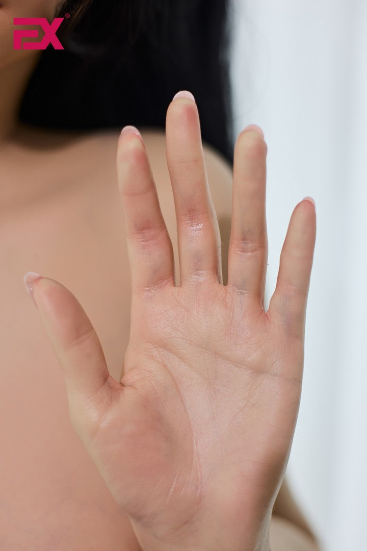 Jia-Xin: 168 cm große, realistische Silikon-Sexdoll mit D-Körbchen – EX-Puppe