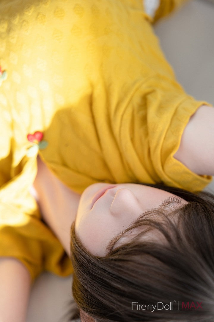 C001 Liuli: 153cm A-cup Taking a Nap Silicone Sex Doll - Max Series