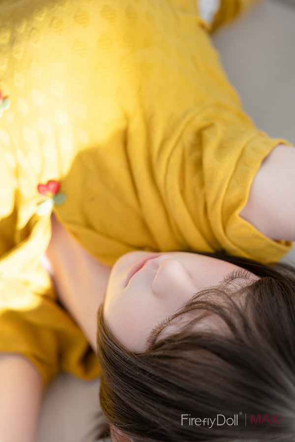 C001 Liuli: 153cm A-cup Taking a Nap Silicone Sex Doll - Max Series