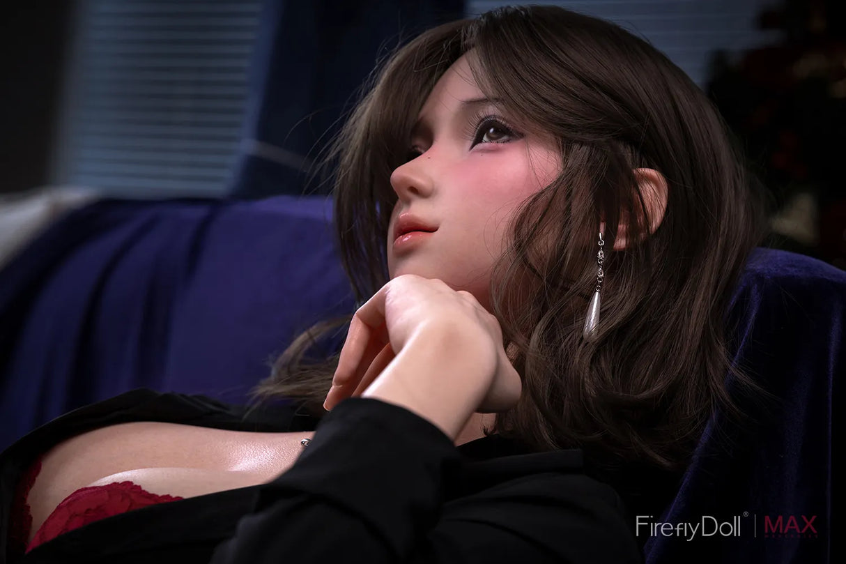 C012 Linglong: 158cm F-cup Midnight Rose Silicone Sex Doll - Max Series
