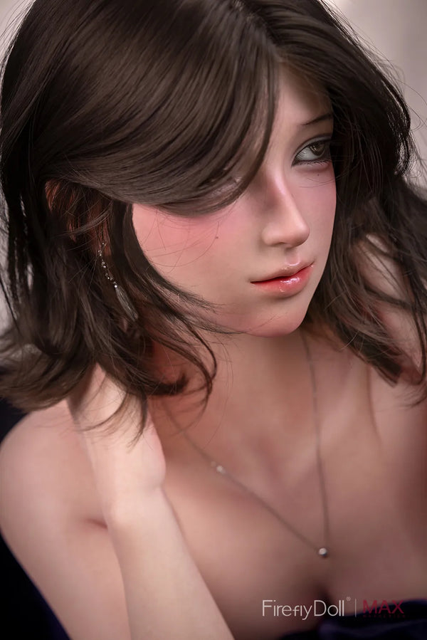C012 Linglong: 158cm F-cup Midnight Rose Silicone Sex Doll - Max Series