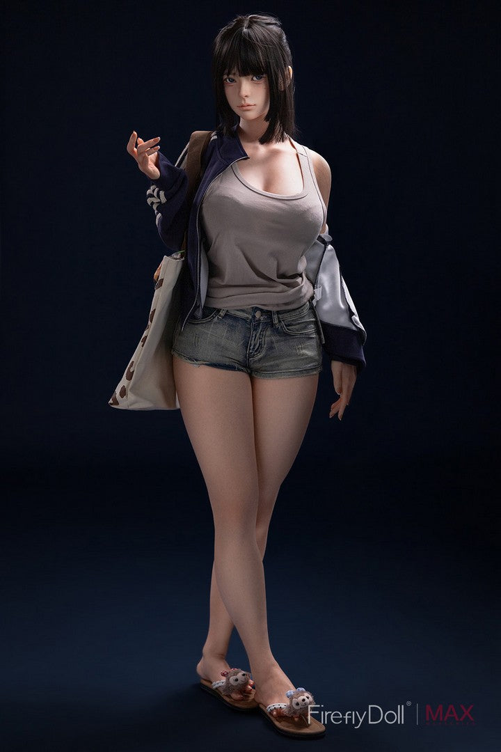 C001 Liuli: 160cm G-cup Grocery Shopping Girl Silicone Sex Doll - Max Series