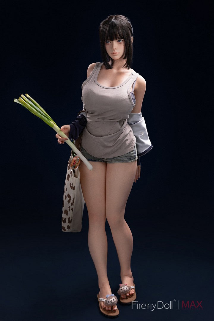 C001 Liuli: 160cm G-cup Grocery Shopping Girl Silicone Sex Doll - Max Series