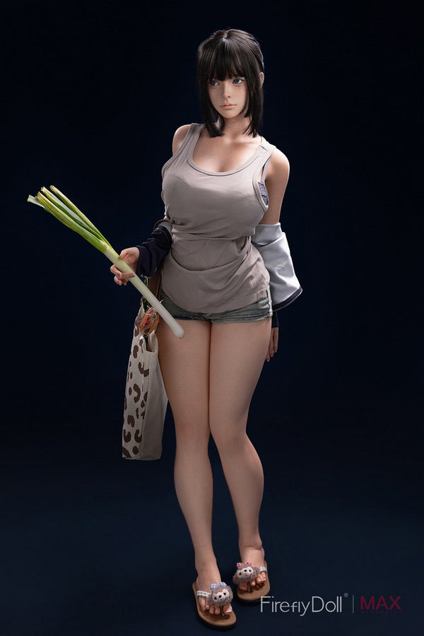 C001 Liuli: 160cm G-cup Grocery Shopping Girl Silicone Sex Doll - Max Series