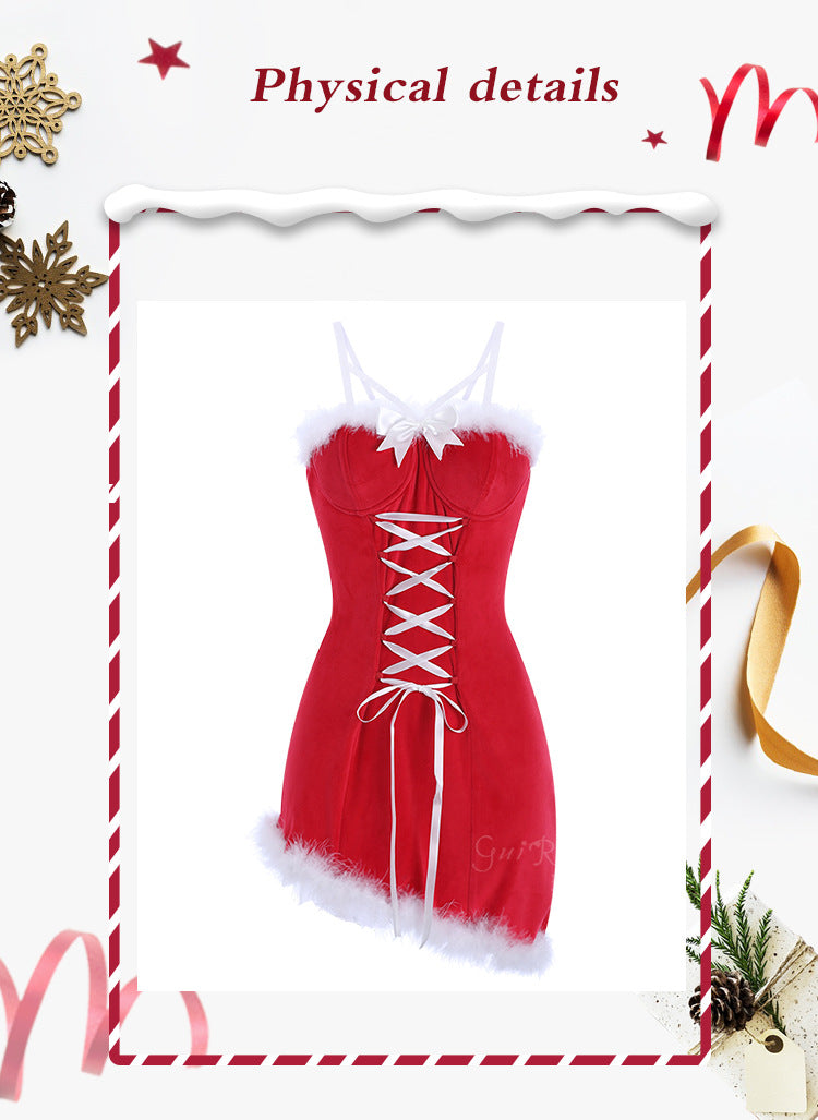 Velvet Temptation Christmas Roleplay Lingerie