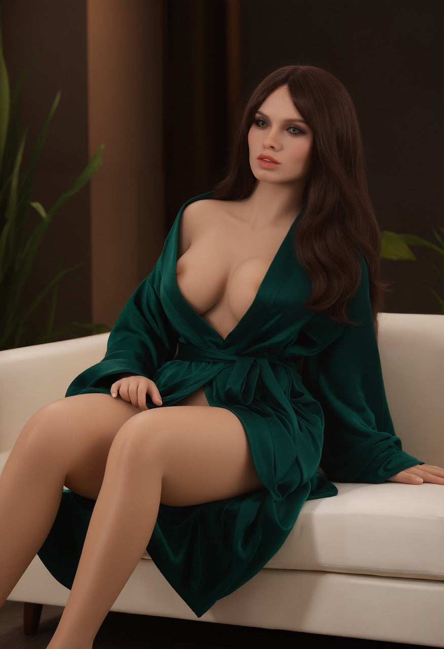 Aaron: 151cm F-Cup Lifelike TPE Body Silicone Head Sex Doll-Aibei