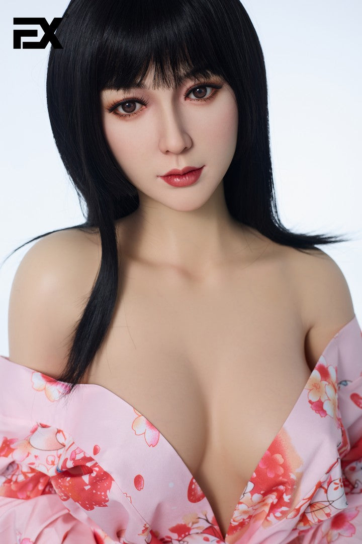 Jia-Xin: 168 cm große, realistische Silikon-Sexdoll mit D-Körbchen – EX-Puppe