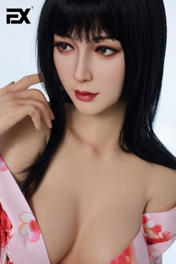 Jia-Xin: 168 cm große, realistische Silikon-Sexdoll mit D-Körbchen – EX-Puppe