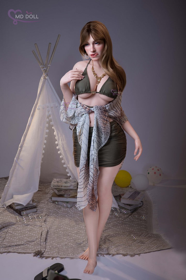 Joanna: 166cm D-Cup Realistic Silicone Sex Doll-MD Doll
