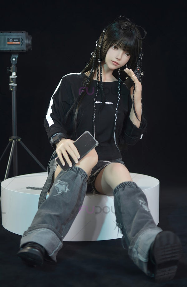 Xiao Lu ROS: 150cm A-Cup Realistic Silicone Sex Doll-FU Doll