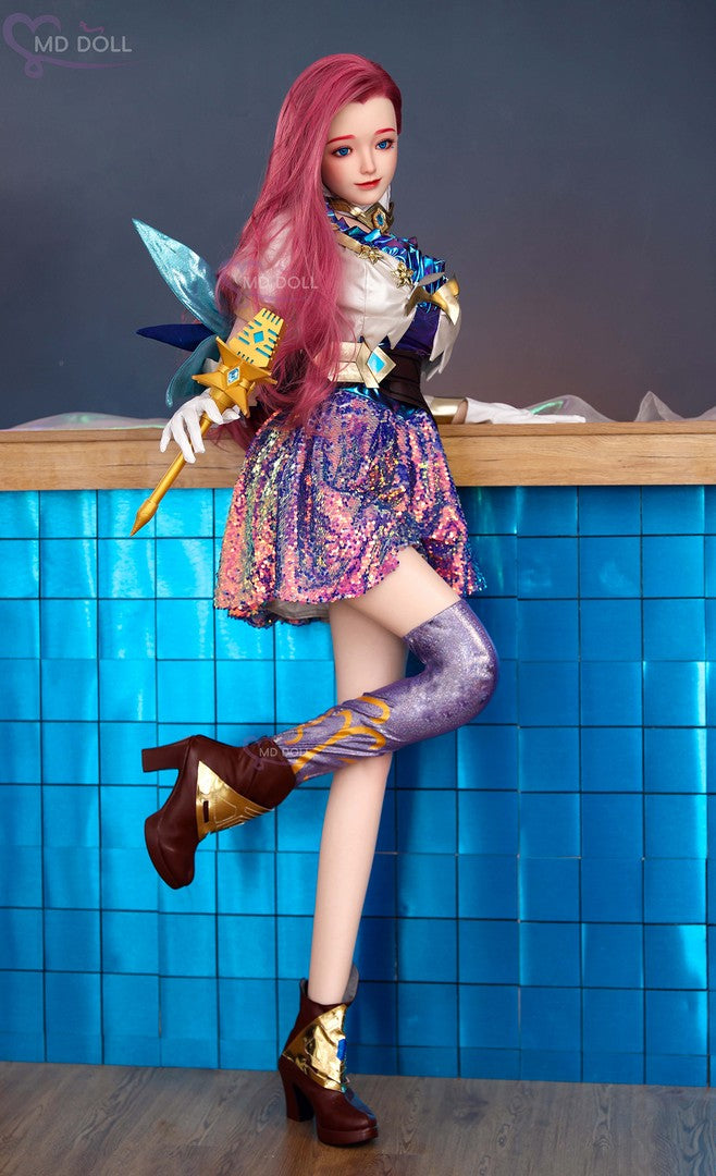 Amelia: 150cm E-Cup Cosplay Realistic Silicone Sex Doll-MD Doll