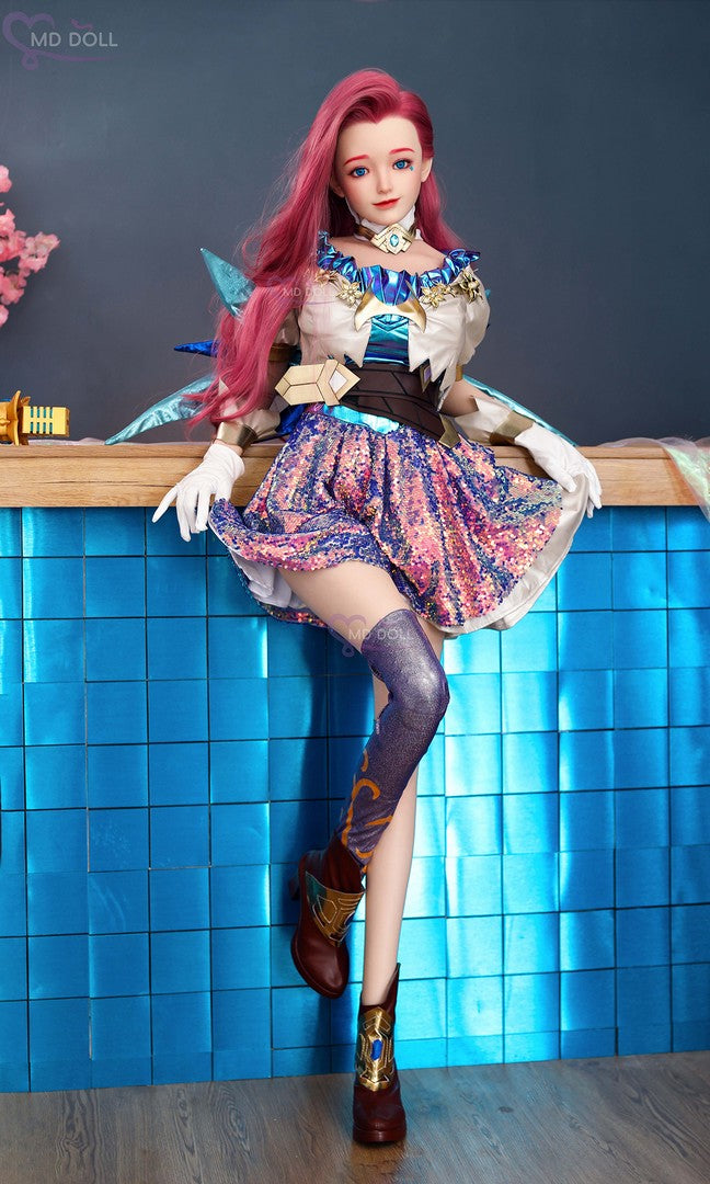 Amelia: 150cm E-Cup Cosplay Realistic Silicone Sex Doll-MD Doll