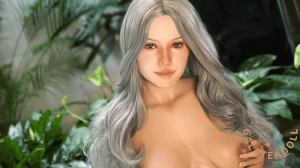 GT05+JS198: 164cm D-Cup Robot Silicone Sex Doll with Talking Feature