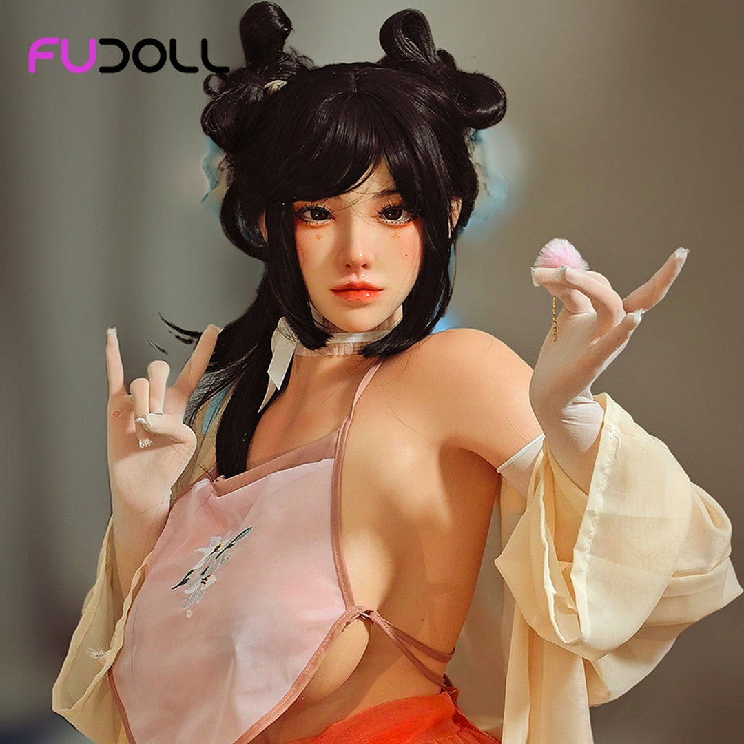 Xiao Bei ROS: 162cm F-Cup Realistic Silicone Sex Doll-FU Doll