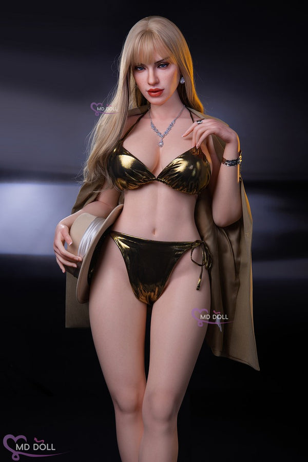 Jennifer: 166cm F-Cup Realistic Silicone Sex Doll-MD Doll