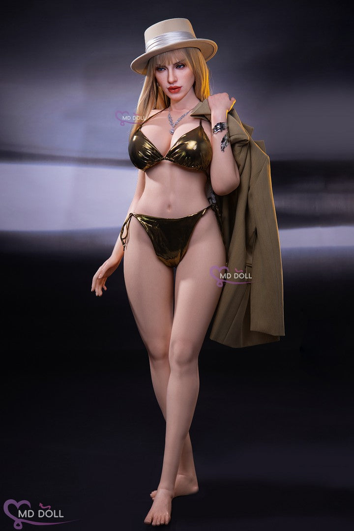 Jennifer: 166cm F-Cup Realistic Silicone Sex Doll-MD Doll