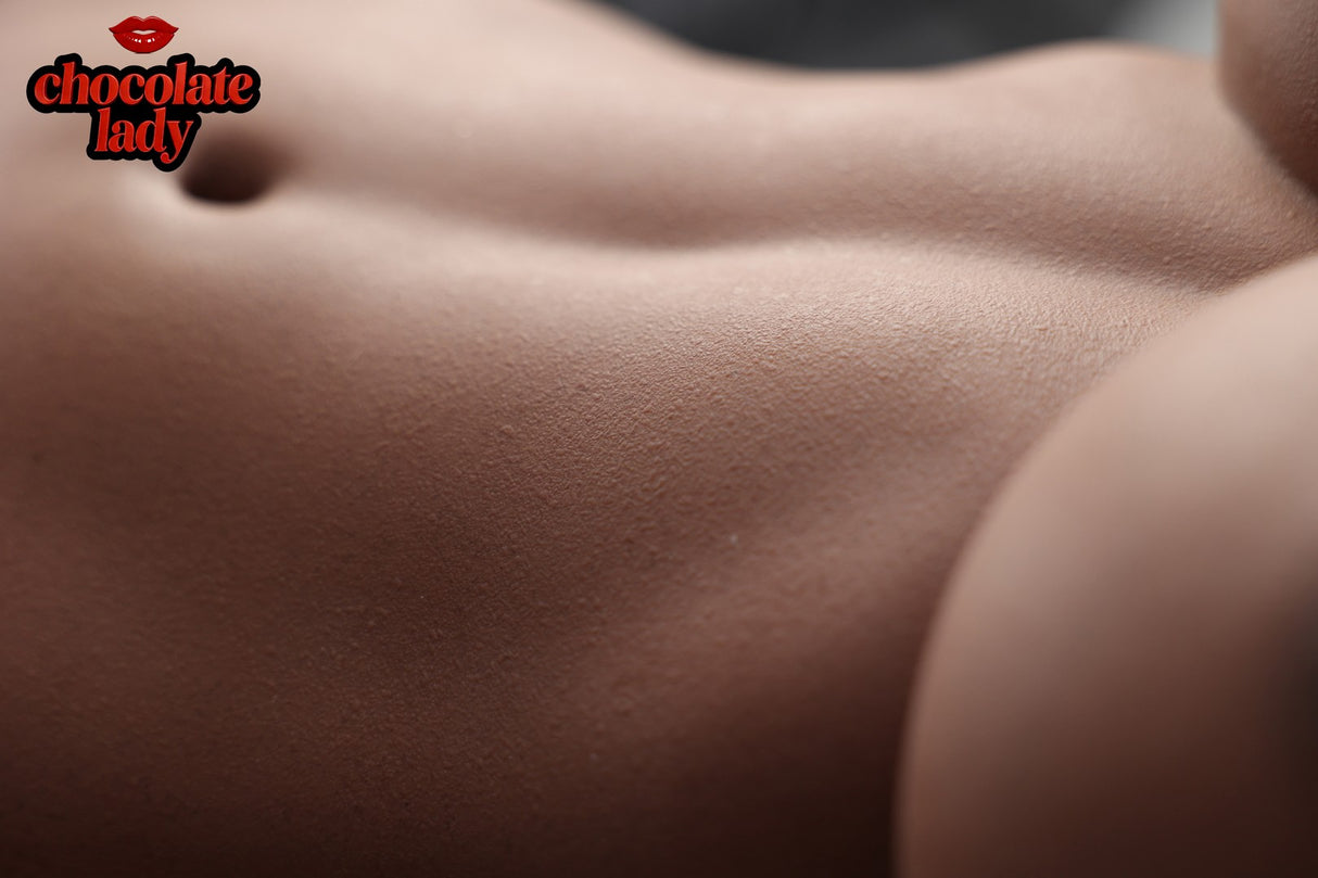 Lena: 166cm E-Cup Realistic Silicone Black Sex Doll