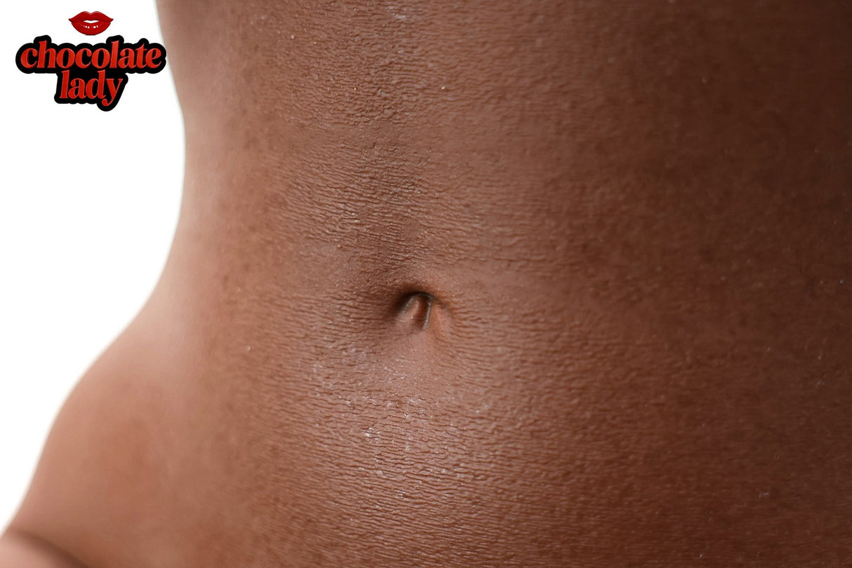 Fiona: 158cm G-Cup Realistic Silicone Black Sex Doll