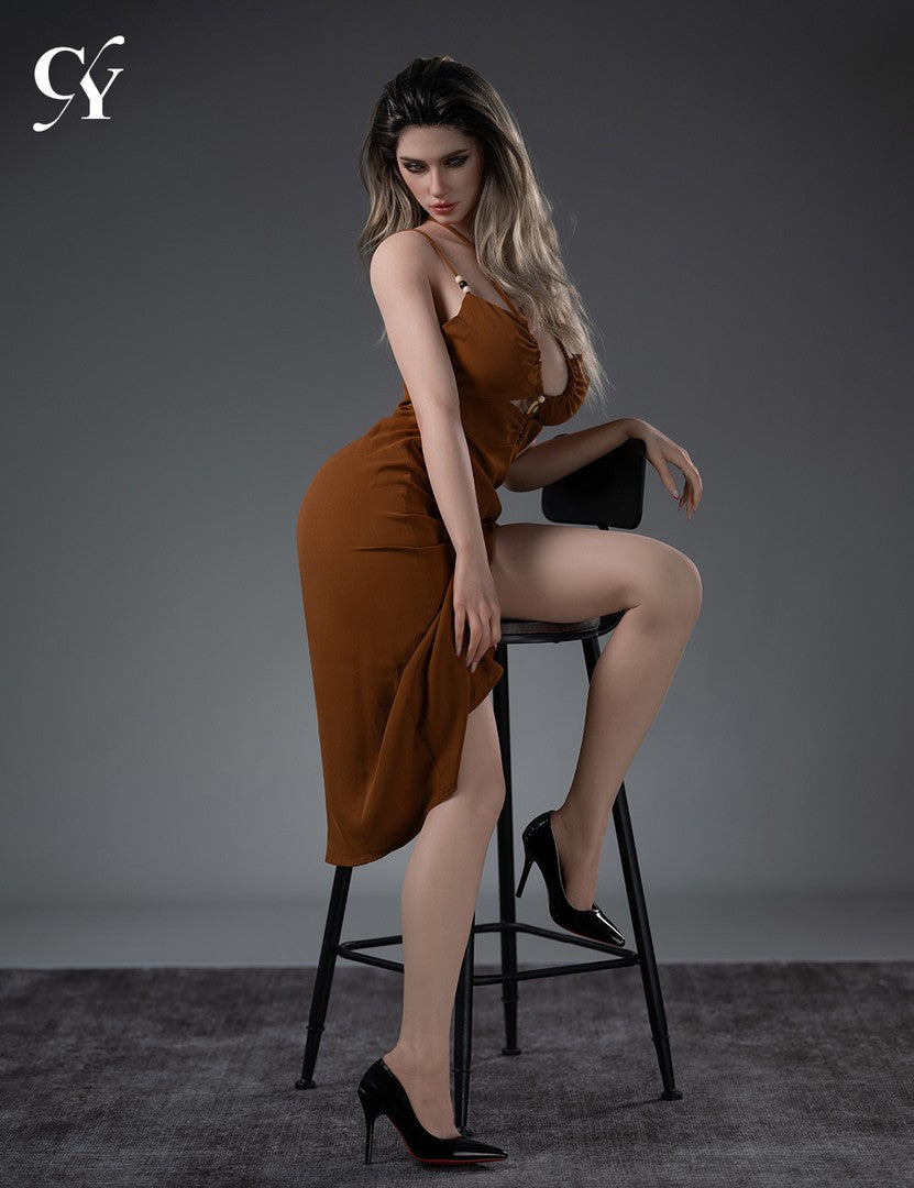 Carina: 168cm F-Cup Realistic Sex Doll-Set-59