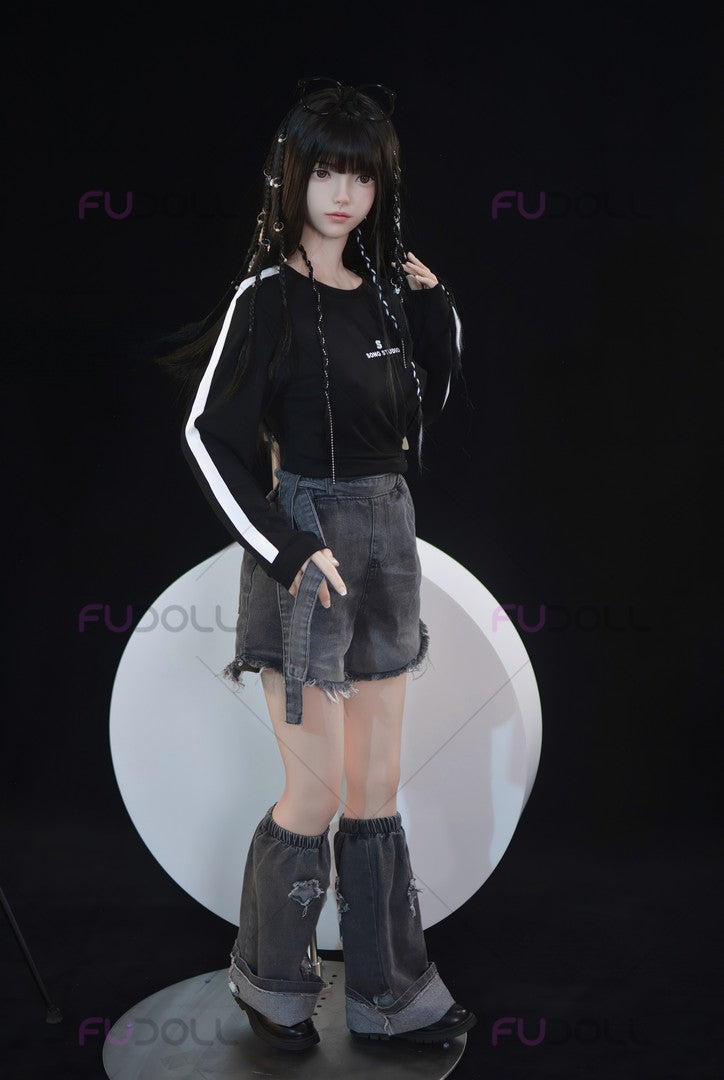 Xiao Lu ROS: 150cm A-Cup Realistic Silicone Sex Doll-FU Doll