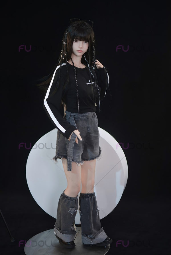 Xiao Lu ROS: 150cm A-Cup Realistic Silicone Sex Doll-FU Doll