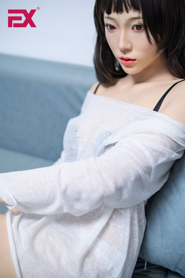 Monique: 162cm B-Cup Luxury Seamless Neck Silicone Sex Doll-Clone