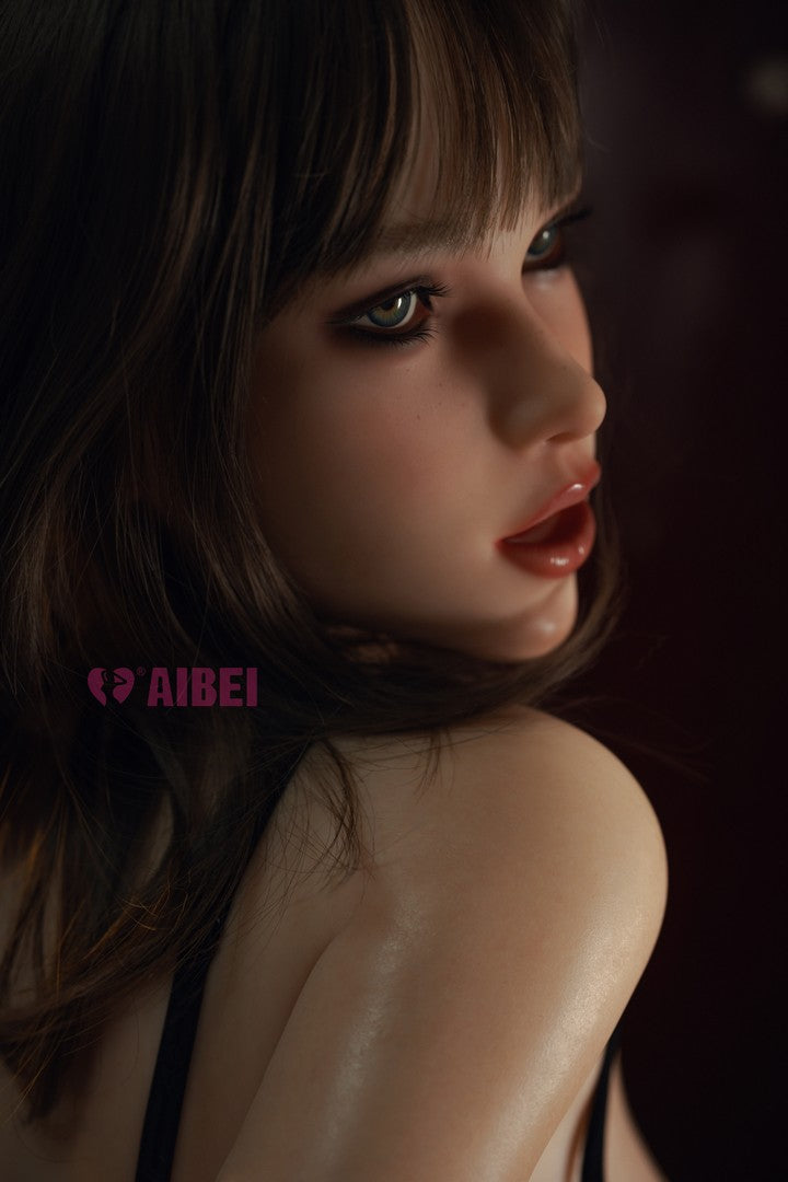 AB23 Aria White: 158cm F-Cup Realistic Silicone Sex Doll-Aibei