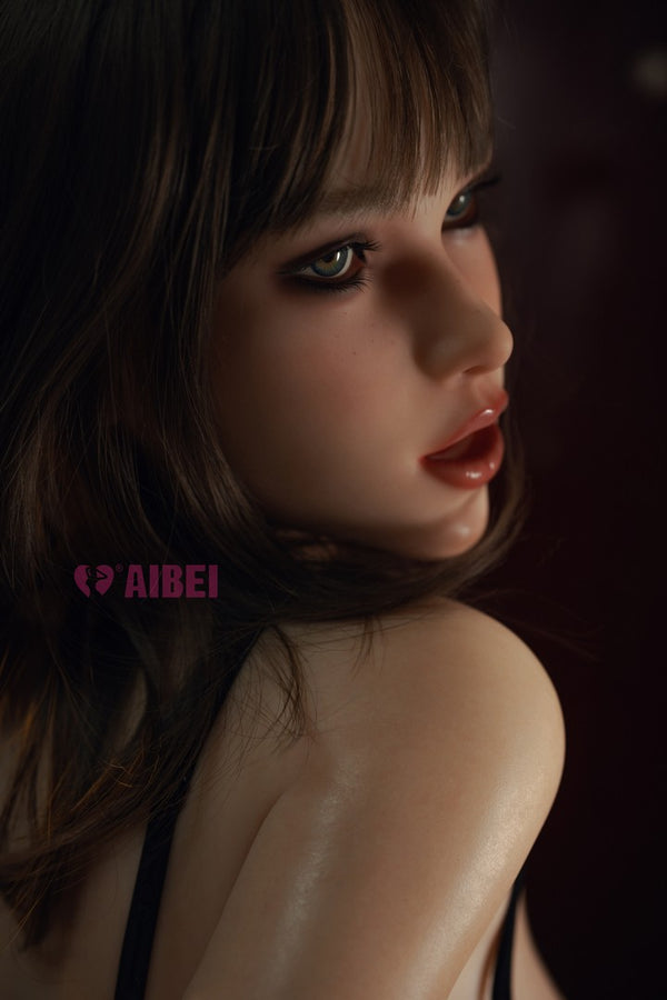 AB23 Aria White: 158cm F-Cup Realistic Silicone Sex Doll-Aibei