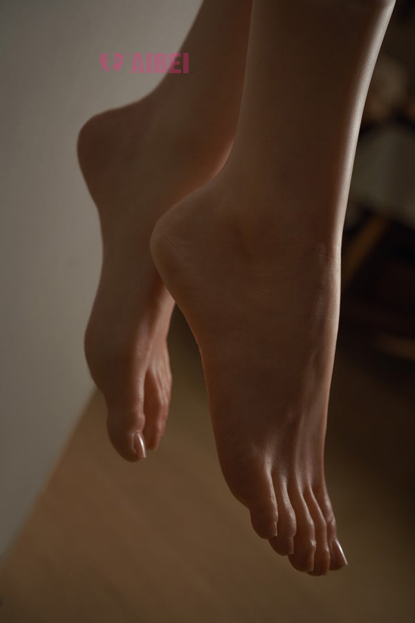 AB23 Aria White: 158cm F-Cup Realistic Silicone Sex Doll-Aibei