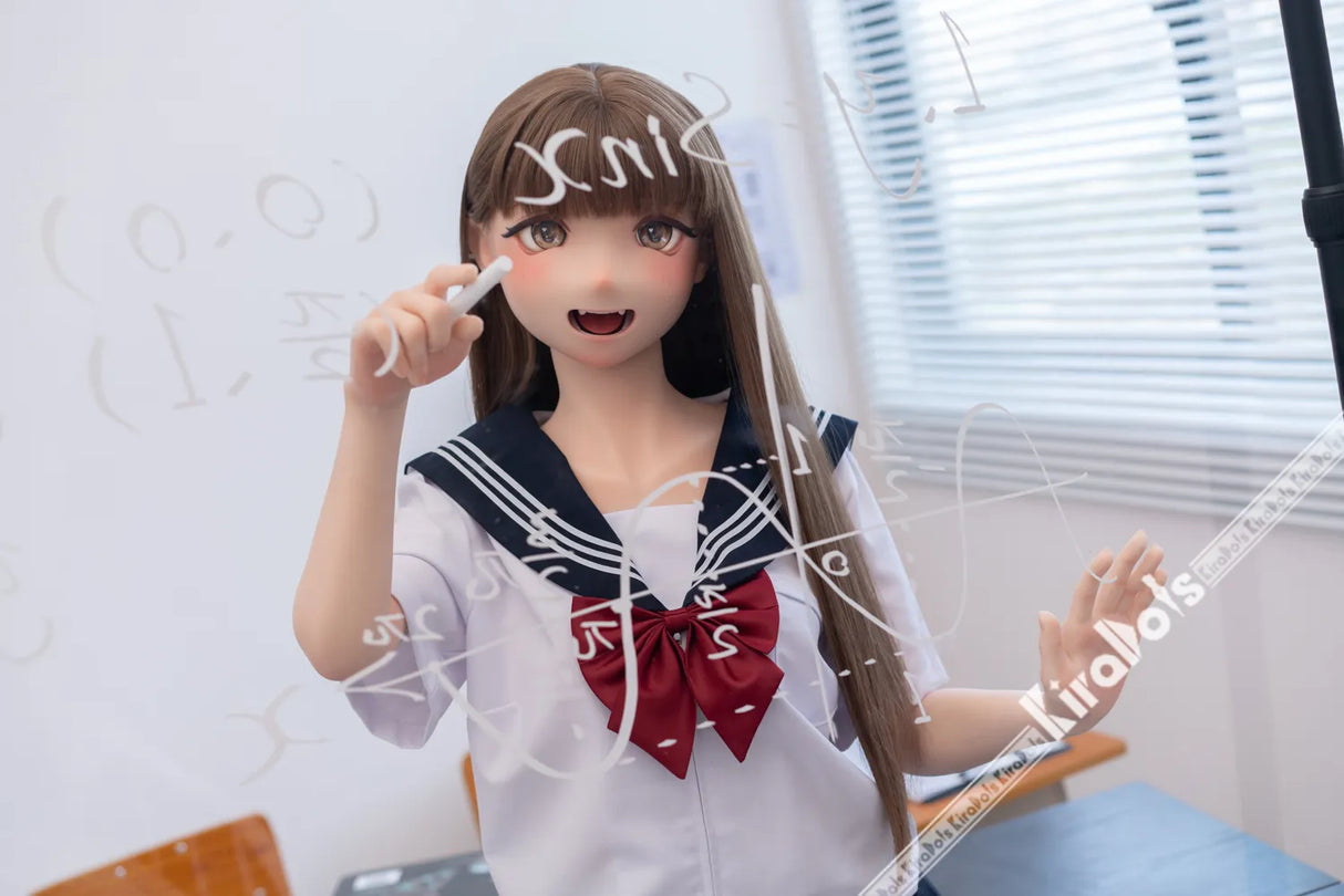 Umegawa Kurako: 155cm B-Cup Academy Uniform Girl Anime Sex Doll