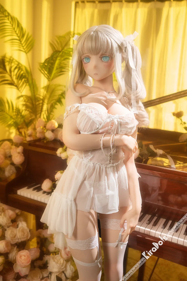 Tsumugi: 155cm D-Cup Floral Piano Maiden Anime Sex Doll