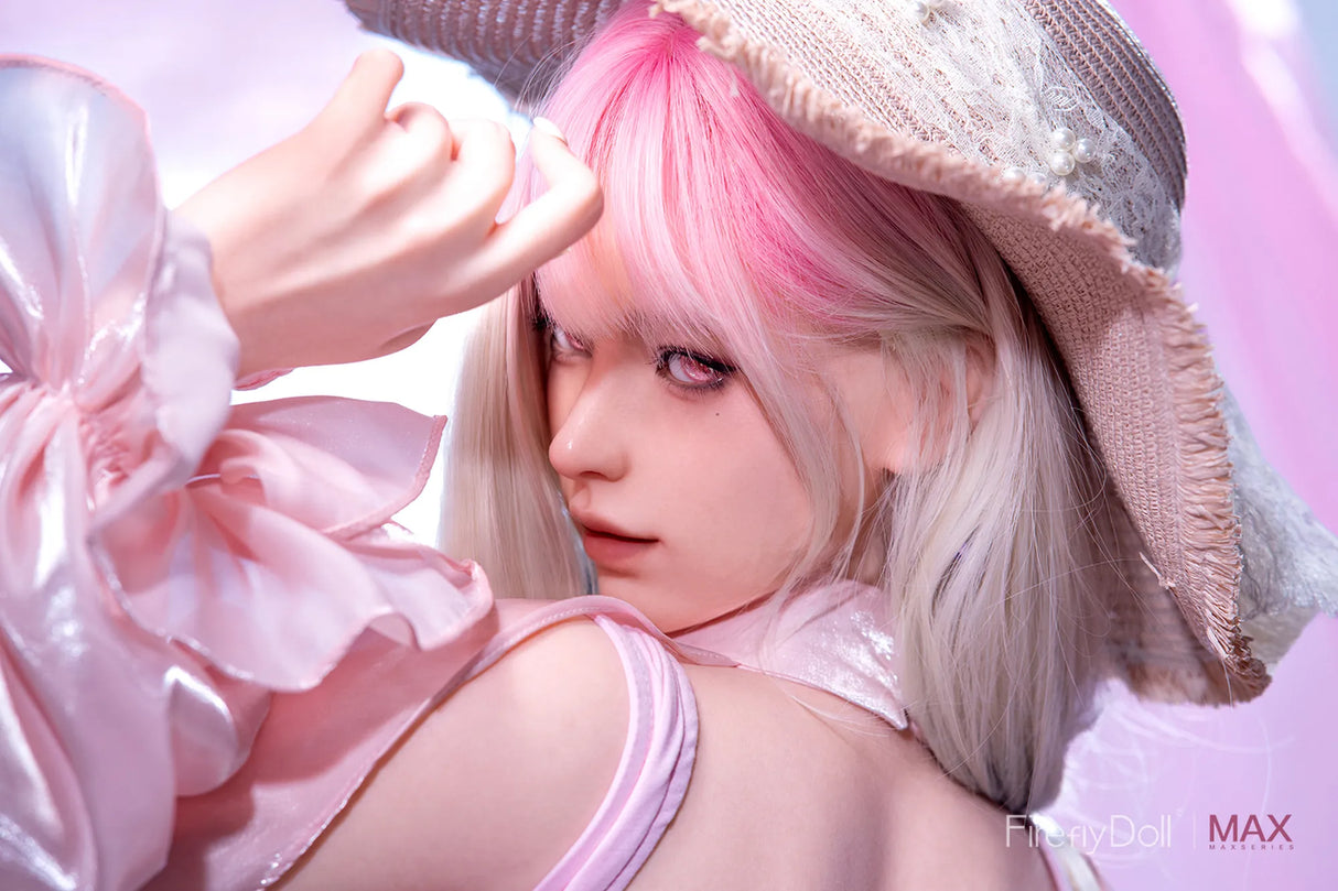 C019 Yelan: 164cm I-cup Peach Veil Realistic Sex Doll - Max Series