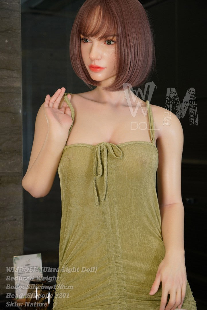 201#: 170cm C-Cup Silicone Sex Doll-Ultra Light Weight Design