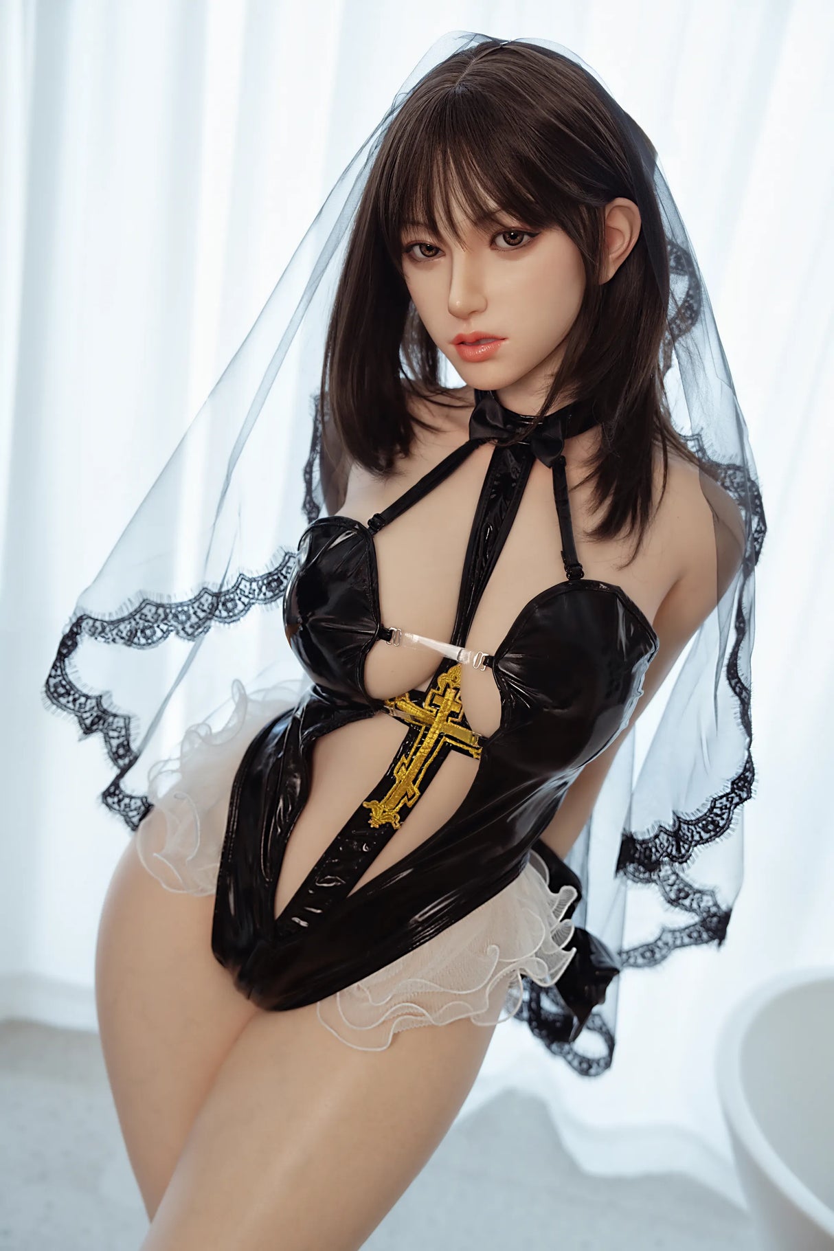Hannah: 165cm F-Cup Hot Temptress Premium Sex Doll-Seamless Neck