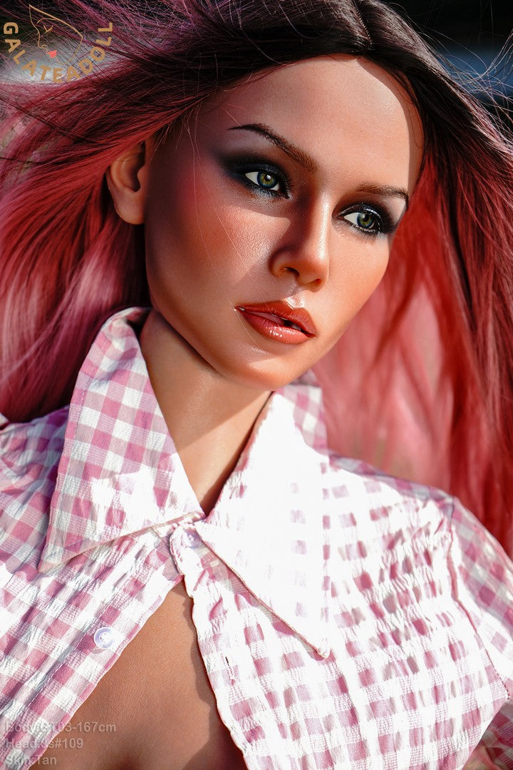 GT03+JS109: 167cm E-Cup Realistic Silicone Sex Doll with Talking Feature
