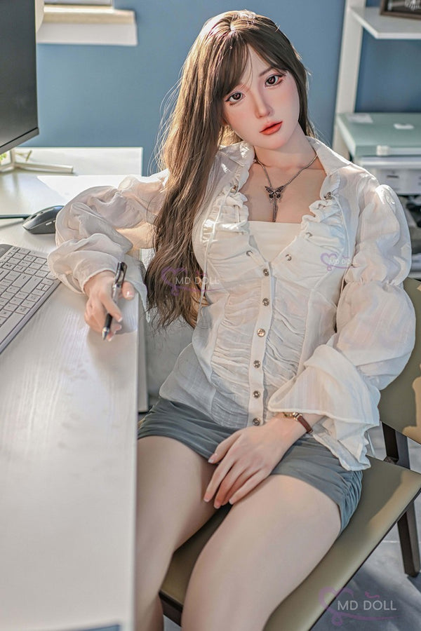Doris: 166cm D-Cup Realistic Silicone Sex Doll-MD Doll