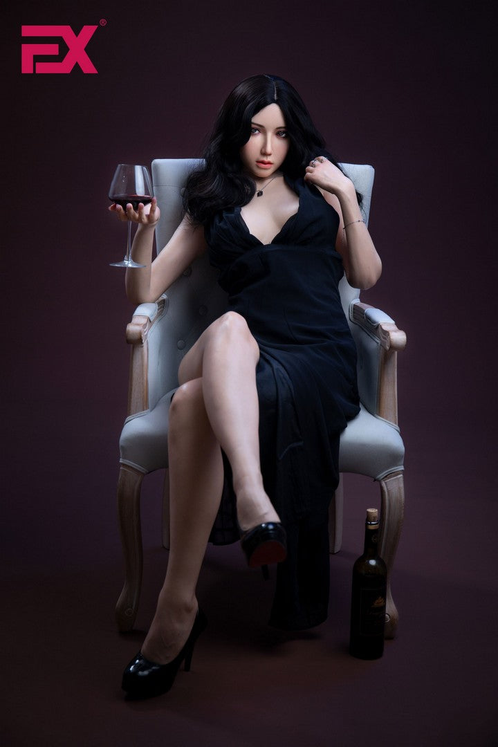 Violetta: 164cm E-Cup Luxury Seamless Neck Silicone Sex Doll-Clone