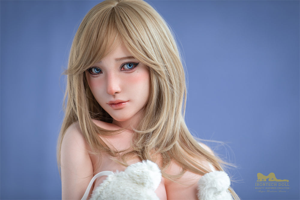 Kitty S32: Premium 165cm F-Cup Silikon-Sexdoll-Irontech Doll