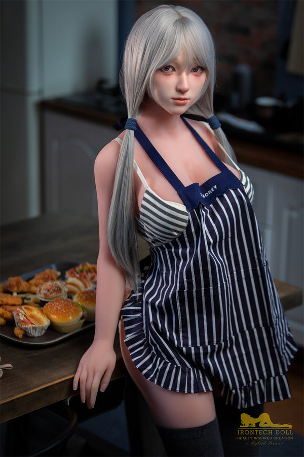 S24 Miyuki: Premium 154cm D-Cup Silicone Head and TPE Body Sex Doll-Irontech Doll