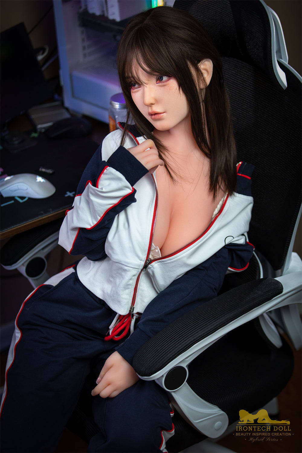 S16 Su: Premium 154cm D-Cup Silicone Head and TPE Body Sex Doll-Irontech Doll