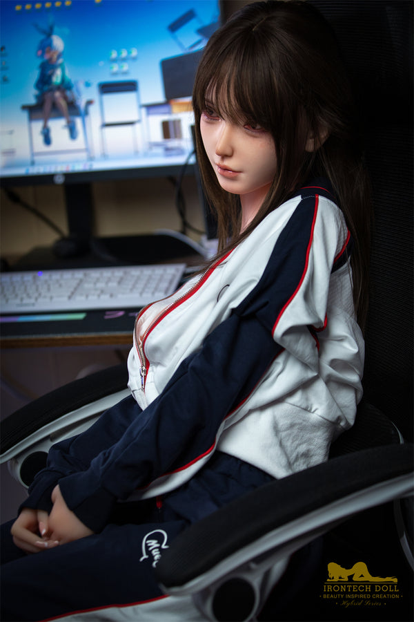 S16 Su: Premium 154cm D-Cup Silicone Head and TPE Body Sex Doll-Irontech Doll